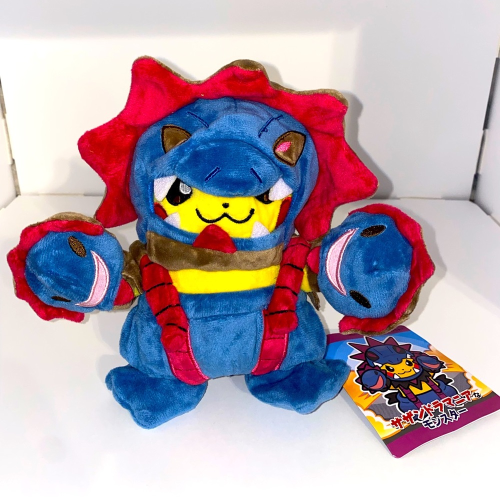 Pokémon character……Plush of Pikachu as Hydreigon! These are SOOO COOL!!!